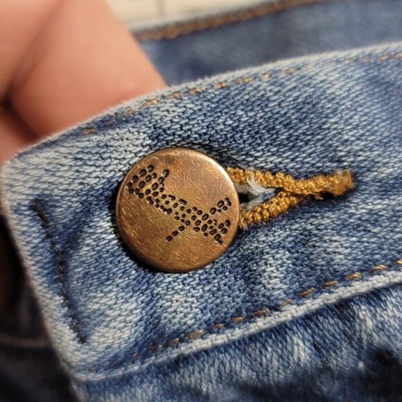 714. Wrangler Jeans Blue Sz 38X32 - Picture 7 of 8